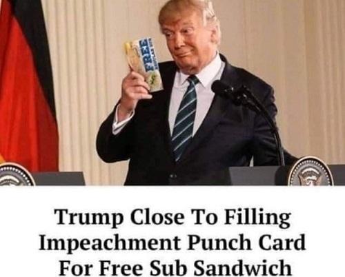 Trump punchcard